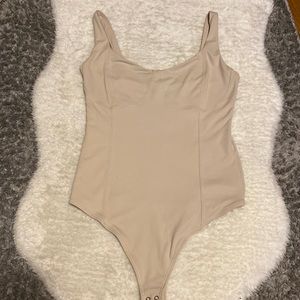 Abercrombie & Fitch Seamless Fabric Corset Bodysuit